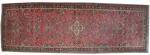 antico tappeto persiano 83X352 cm